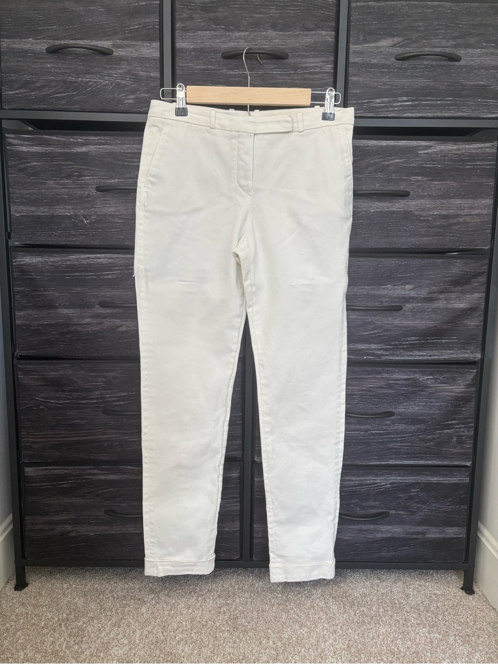 Loro Piana White Cotton Pants